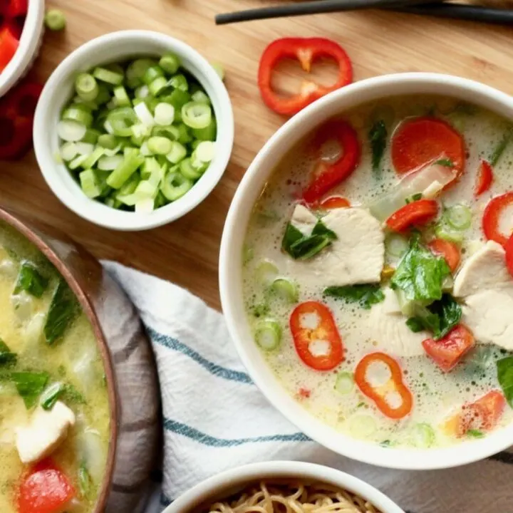 paleo coconut ginger chicken soup recipe