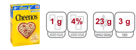cheerios nutritional information