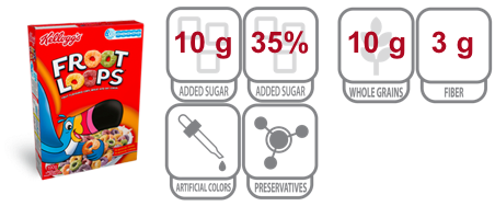 froot loops nutritional information