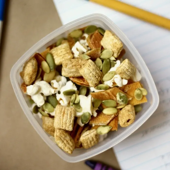 gluten-free nut-free healthy snack mix recipe