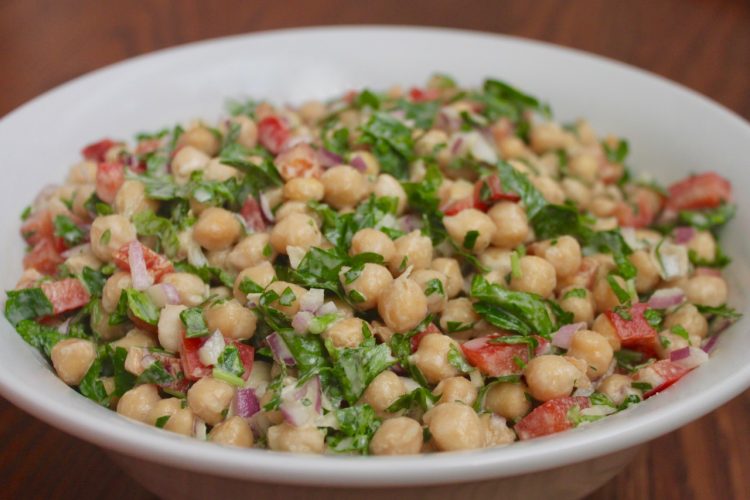 Chickpea Confetti Salad {GlutenFree, Vegan} Feed Them Wisely