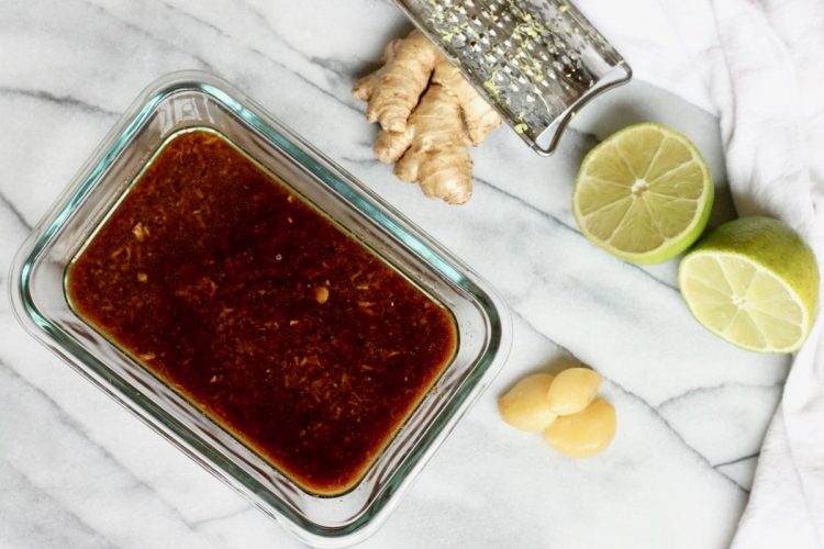 Sesame Ginger Lime Marinade Feed Them Wisely