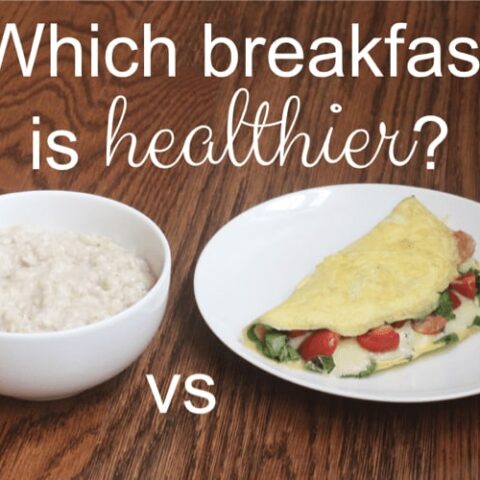 WHICH BREAKFAST IS HEALTHIER OATMEAL OR EGGS