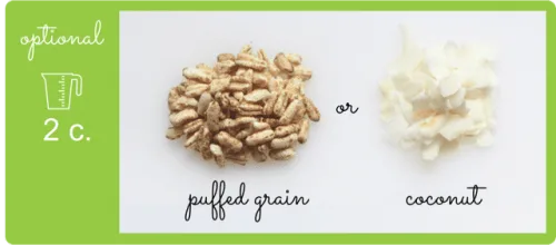 Healthy nut-free granola ingredient options