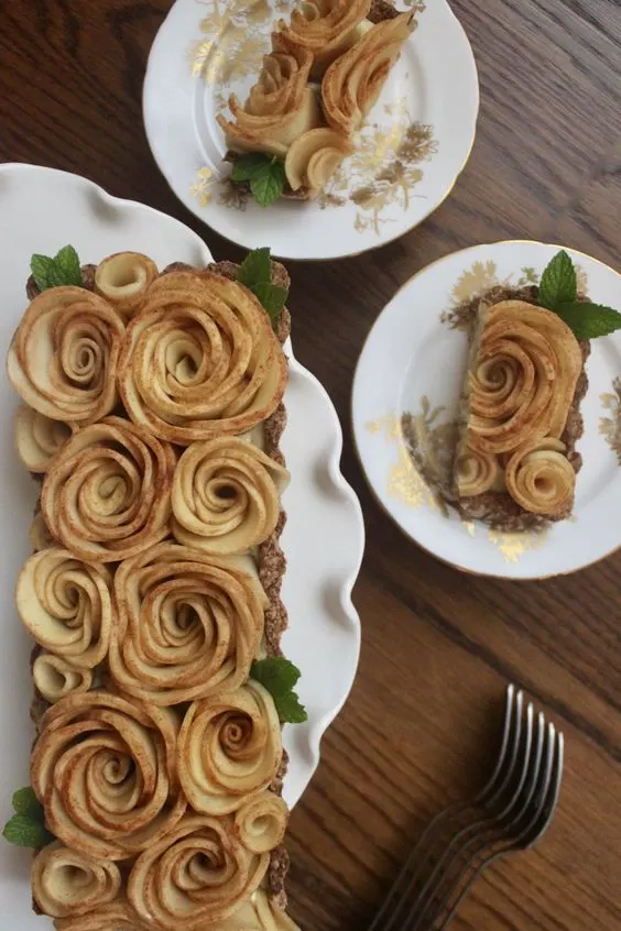 Surprisingly simple to prepare and yet stunning to serve, this dairy-free Apple Rose Tart is a must for fall celebrations. 