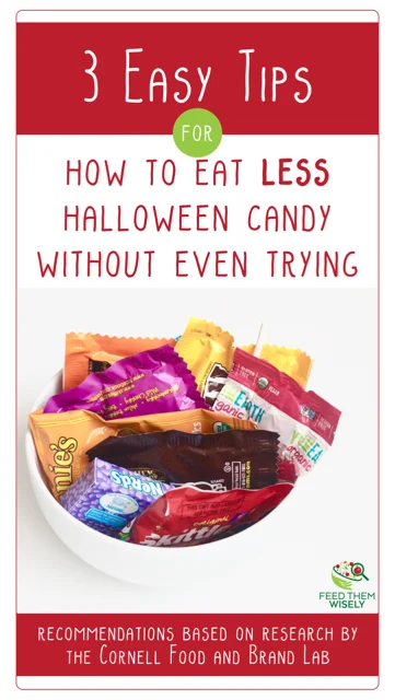 research driven tips for how to eat less candy without noticing