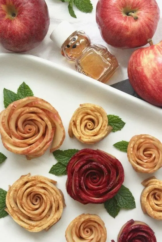 Easy Puff Pastry Apple Roses - House of Nash Eats