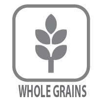 Healthy breakfast cereal made with whole grains