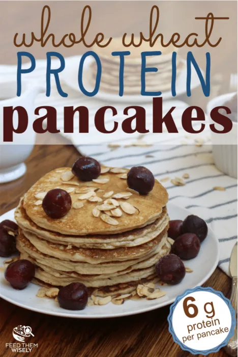 whole wheat flour almond flour protein pancakes