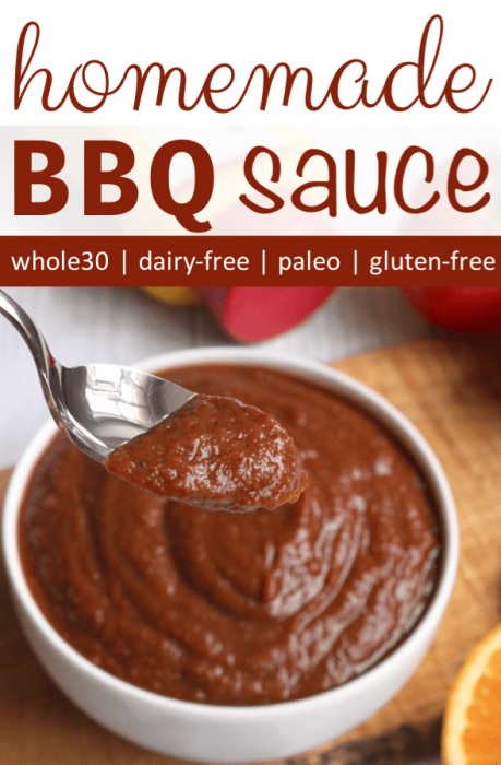 healthy homemade whole30 bbq sauce recipe