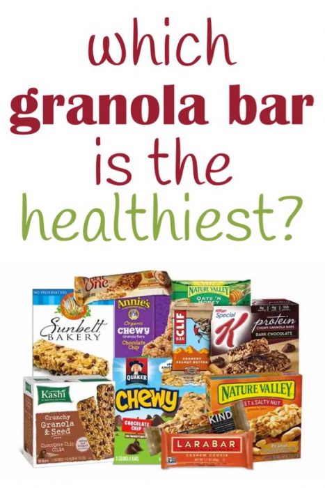 What are the healthiest granola bars? You might be surprise to learn that some favorite granola bar brands are filled with added sugar and other unhealthy ingredients. Find out what ingredients are in healthy granola bars