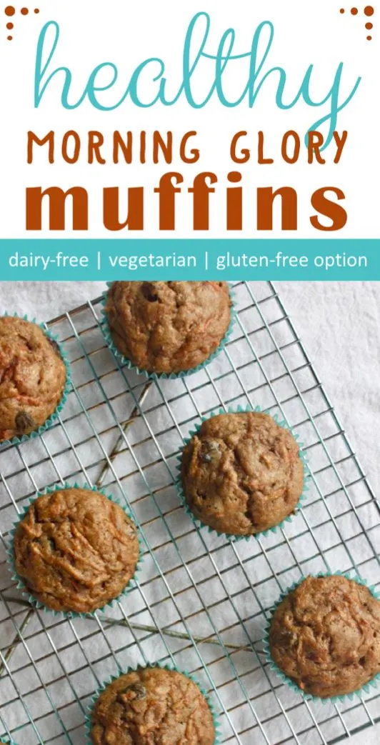 Healthy Morning Glory Muffins