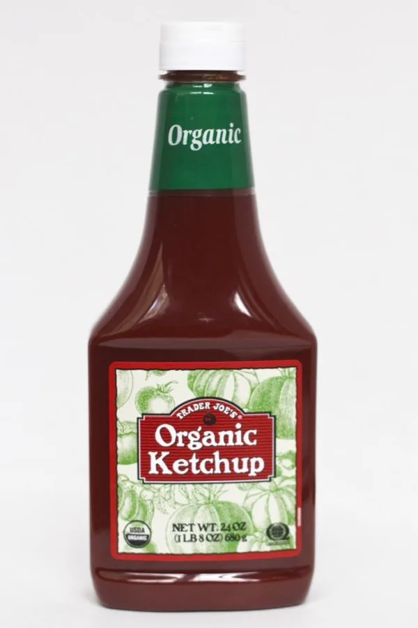 Trader Joe's ketchup is low in added sugar