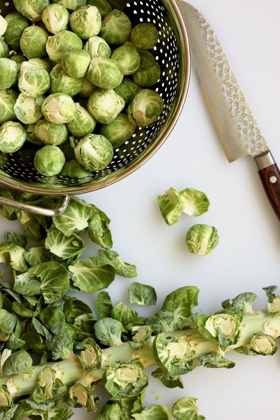 how to clean brussels sprouts