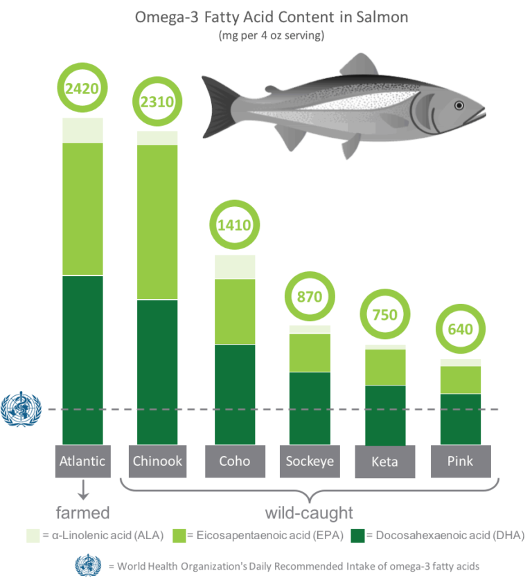 Which Is Healthier Wild Or Farmed Salmon? - Feed Them Wisely