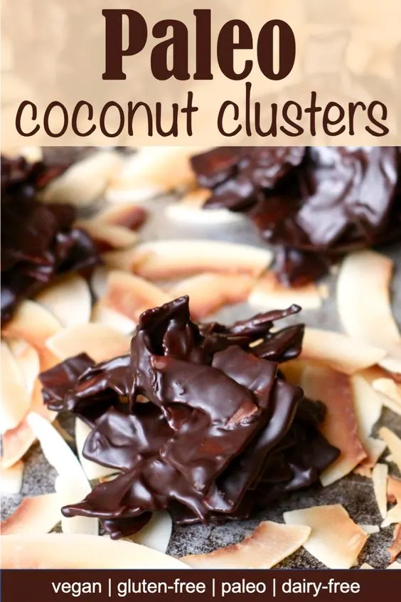 Paleo toasted coconut chocolate haystack recipe