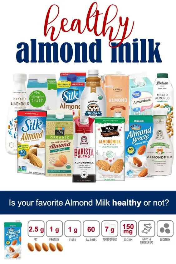 is almond breeze almond milk healthy 