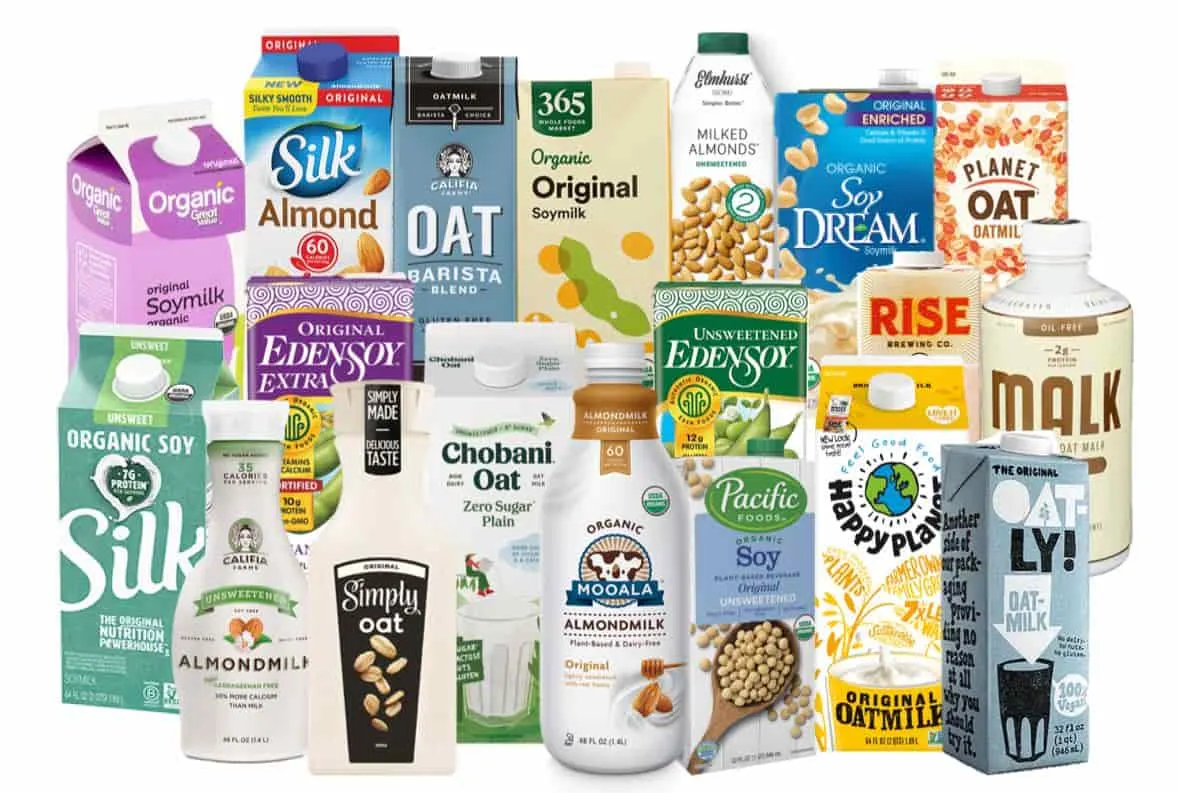 popular plant-based milks for an evaluation of what non-dairy milks are healthy
